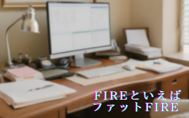 FIREといえばファットFIRE